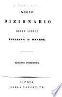 Nuovo dizionario delle lingue italiana e danese. Edizione stereotipa. (Italiensk Lomme-Ordbog.).