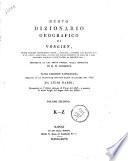 Nuovo dizionario geografico di Vosgien, nuova edizione intieramente rifusa, riveduta, corretta con massima cura e di molto aumentata, dietro gli ultimi trattati di pace ed i cambiamenti politici avvenuti fino al presente ecc., preceduta da una breve notizia sulla geografia di G. D. Goigoux. Volume primo [-secondo]