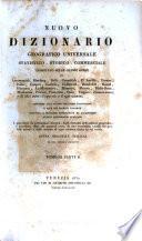 Nuovo dizionario geografico universale statistico-storico-commerciale ...