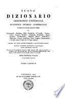 Nuovo dizionario geografico universale statistico-storico-commerciale