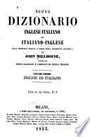 Nuovo dizionario inglese-italiano ed italiano inglese