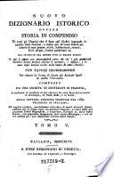Nuovo Dizionario istorico