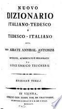Nuovo dizionario italiano-tedesco e tedesco-Italiano