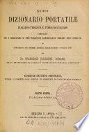 Nuovo dizionario portatile italiano-tedesco e tedesco-italiano