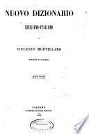 Nuovo dizionario siciliano-italiano