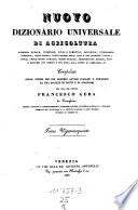 Nuovo Dizionario universale e ragionato di agricoltura ... compilato per cura di Francesco Gera