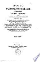 Nuovo dizionario universale tecnologico o di arti e mestieri e della economia industriale e commerciante compilato dai signori Lenormand, Payen, Molard Jeune... [et al.]