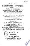 Nuovo dizzionario istorico... composto da una Società di litterati in Francia, accresciuto... sulla settima edizione francese del 1789, tradotto in italiano [sotto la direzione del P. F. Carara colla collaborazione del P. M. Boni e di J. B. Verci] ed... arricchito di molti articoli...