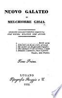 Nuovo Galateo ... Edizione ... eseguita sull'ultima Milanese dell'autore
