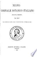 Nuovo giornale botanico italiano