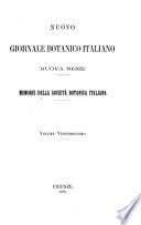 Nuovo giornale botanico italiano