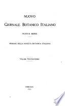 Nuovo giornale botanico italiano