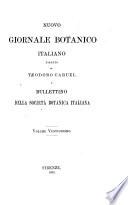 Nuovo giornale botanico italiano