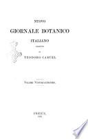 Nuovo giornale botanico italiano memorie della Società botanica italiana