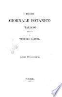 Nuovo giornale botanico italiano memorie della Società botanica italiana
