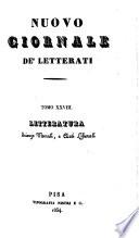 Nuovo giornale de' letterati