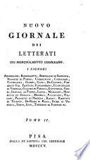 Nuovo Giornale Dei Letterati