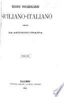 Nuovo vocabolario siciliano-italiano