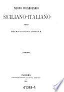Nuovo vocabolario siciliano-italiano