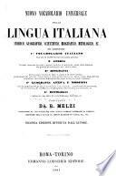 Nuovo vocabolario universale della lingua italiana
