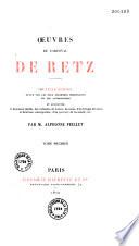 Oeuvres du Cardinal de Retz