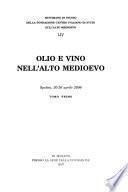 Olio e vino nell'alto Medioevo