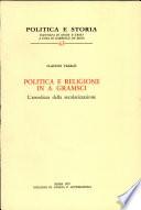 olitica e religione in A. Gramsci. L’ateodicea della secolarizzazione