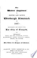 Oliver & Boyd's new Edinburgh almanac and national repository. [With] Western suppl