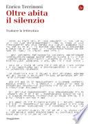 Oltre abita il silenzio