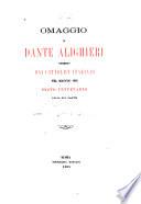Omaggio a Dante Alighieri