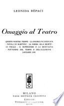 Omaggio al teatro