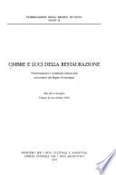 Ombre e luci della Restaurazione