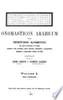 Onomasticon arabicum