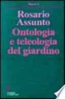 Ontologia e teleologia del giardino