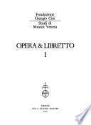 Opera & libretto