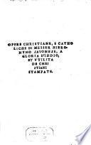 Opere christiane e catholiche