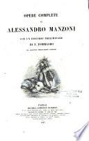 Opere complete di Alessandro Manzoni