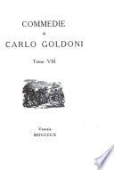 Opere complete di Carlo Goldoni edite dal municipio di Venezia nel II centenario dalla nascita