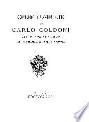 Opere complete di Carlo Goldoni