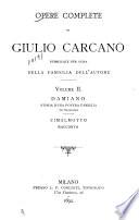 Opere complete di Giulio Carcano