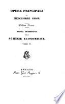 Opere complete di Melchiorre Gioja