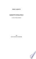 Opere complete di Piero Gobetti