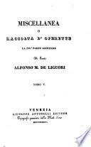 Opere complete di santo Alfonso Maria de Liguori