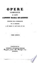 Opere complete di santo Alfonso Maria de Liguori
