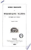 Opere complete di Torquato Tasso in verso ed in prosa