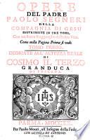 Opere. Con un breve ragguaglio della sua vita (etc.)