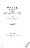 Opere d'intaglio del cav. Raffaello Morghen