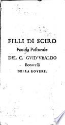 Opere del co. Guid'Ubaldo Bonarelli Della Rovere. All'emin.mo e rev.mo sig. card. Antonio Barberini