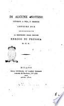 Opere del consigliere Gian Lodovico Bianconi bolognese ministro della corte di Sassonia presso la S. Sede