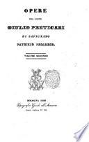 Opere del conte Giulio Perticari